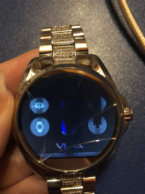 michael kors smartwatch glas reparatur|michael kors jewelry repair.